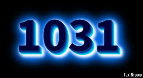 1031 Эффект текста