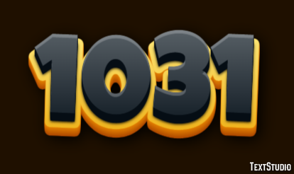 1031 Эффект текста