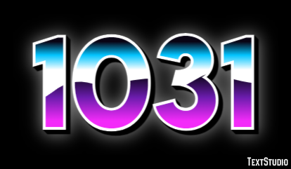 1031 Эффект текста
