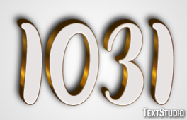 1031 Эффект текста