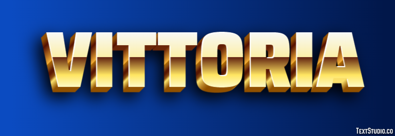 Vittoria Efecto de Texto