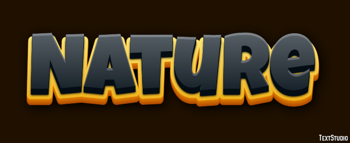 Nature Text Effect