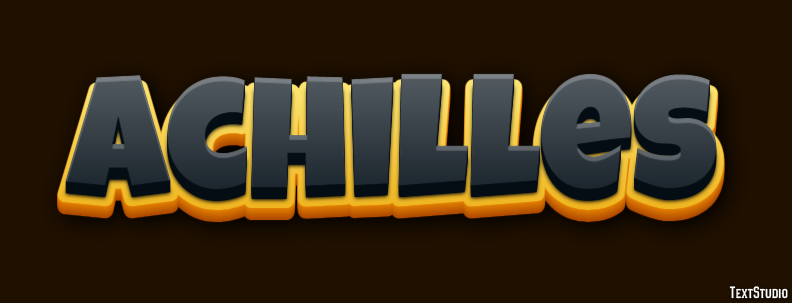 Achilles Text Effect