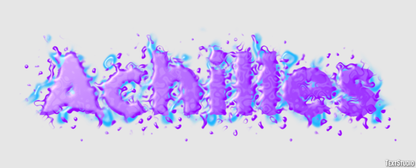 Achilles Text Effect