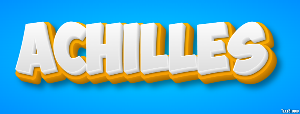 Achilles Text Effect