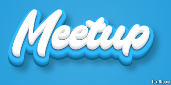 Meetup Efeito de texto