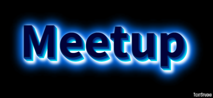Meetup Efecto de Texto