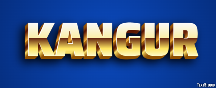 Kangur Texteffekt