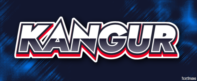 Kangur Texteffekt