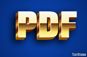 PDF Effetto testo