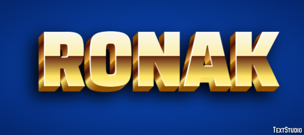 Ronak Text Effect