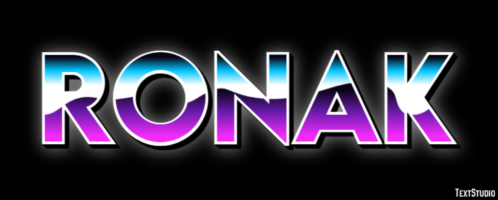 Ronak Text Effect