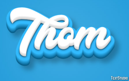 Thom Tekst Effect