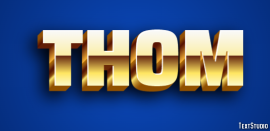 Thom Tekst Effect