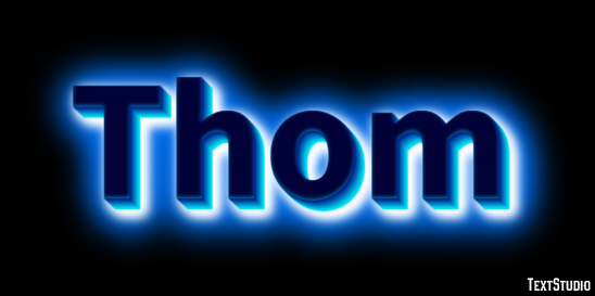 Thom Tekst Effect