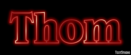 Thom Tekst Effect