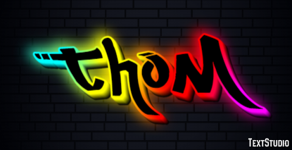 Thom Tekst Effect