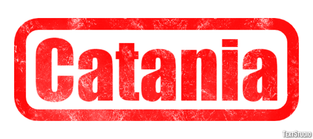 Catania Efekt tekstowy