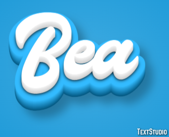 Bea Text effect