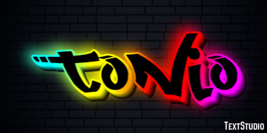 Tonio Effetto testo