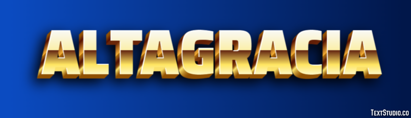 Altagracia Efecto de texto