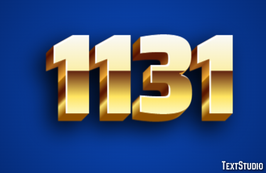 1131 Effetto testo