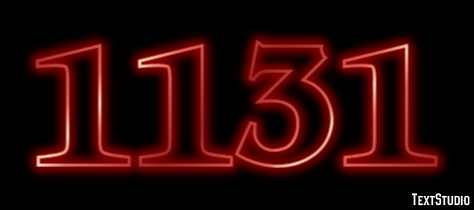 1131 Текстовый эффект