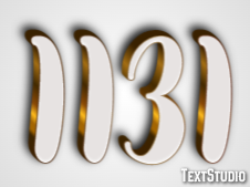 1131 Текстовый эффект