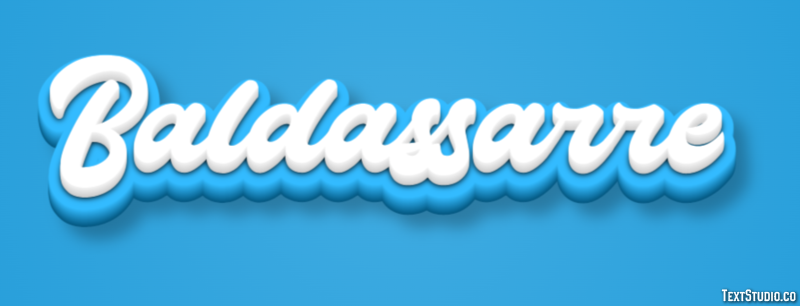 Baldassarre Effetto testo