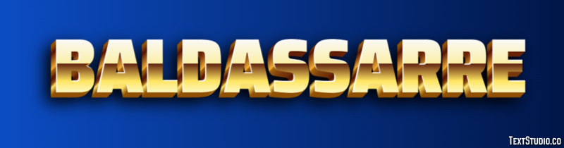 Baldassarre Effetto testo