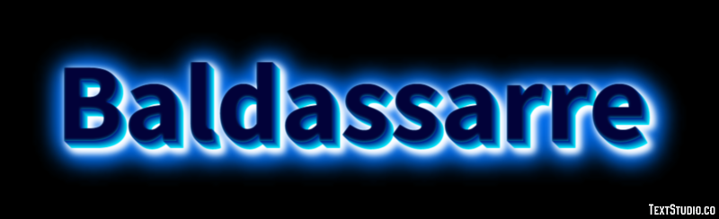 Baldassarre Effetto testo
