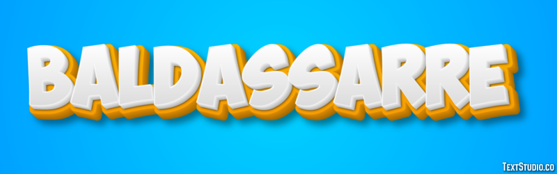 Baldassarre Effetto testo