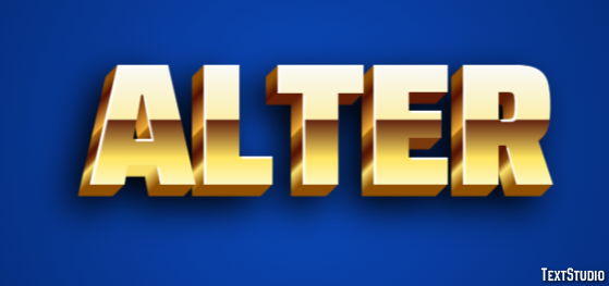 Alter Text Effect