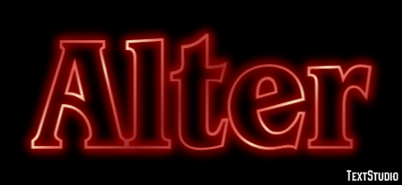 Alter Text Effect