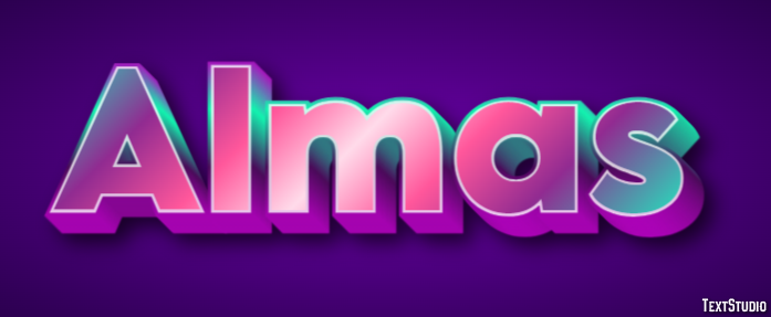 Almas Text Effect