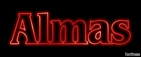 Almas Text Effect