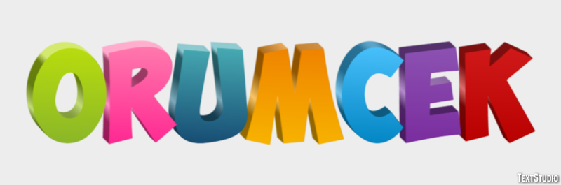 Örümcek Text Effect