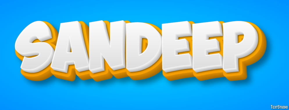 Sandeep Text Effect