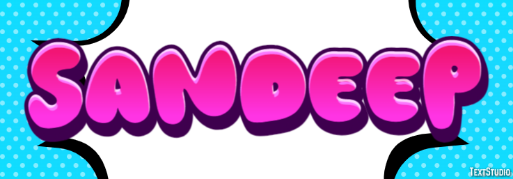 Sandeep Text Effect