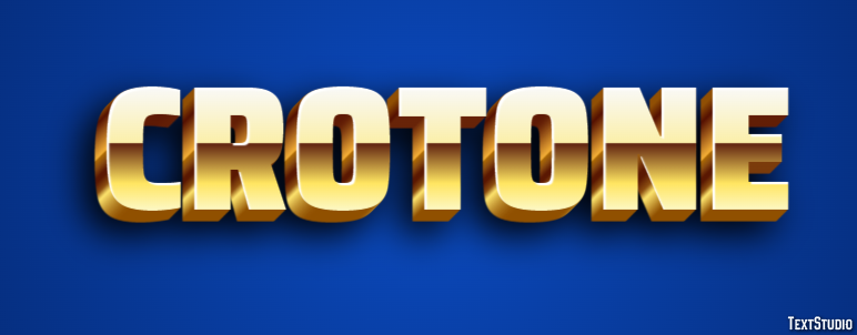Crotone Efekt tekstowy