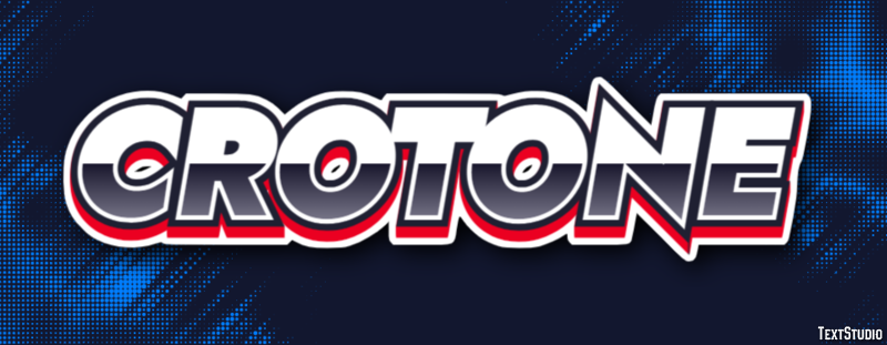 Crotone Efekt tekstowy
