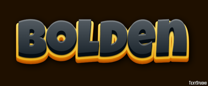 Bolden Effetto testo