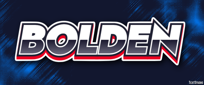 Bolden Text effect