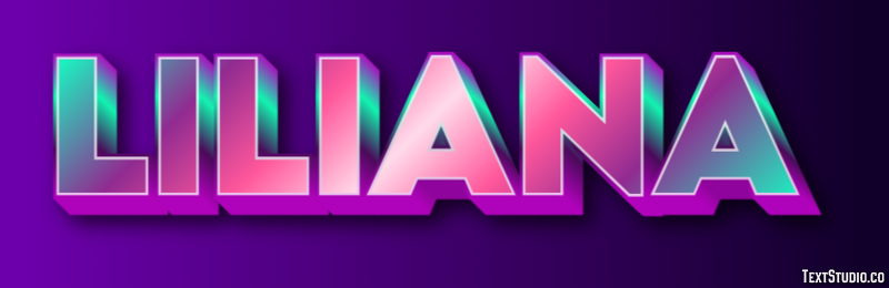 Liliana Texteffekt