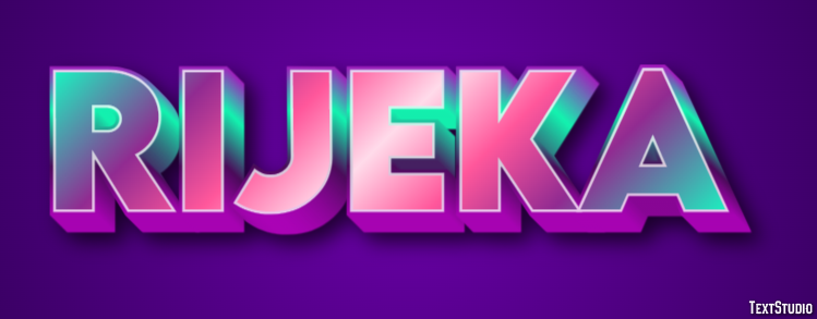 Rijeka Efekt tekstowy