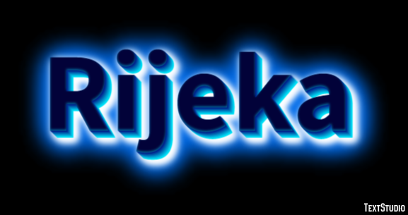 Rijeka Efekt tekstowy