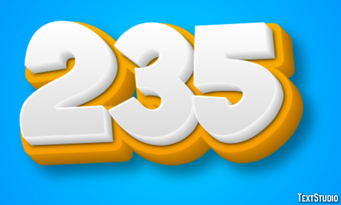 235 Tekst Effect