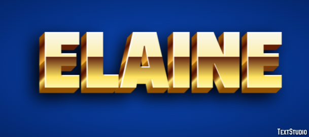 Elaine Text Effect