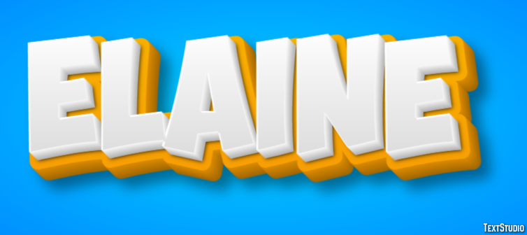 Elaine Text Effect
