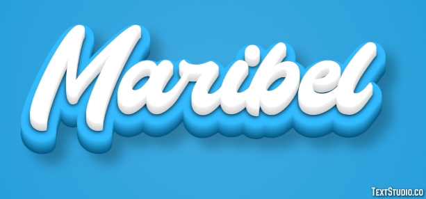 Maribel Efecto de Texto